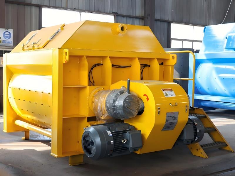 JS1500双卧轴强制式混凝土搅拌机